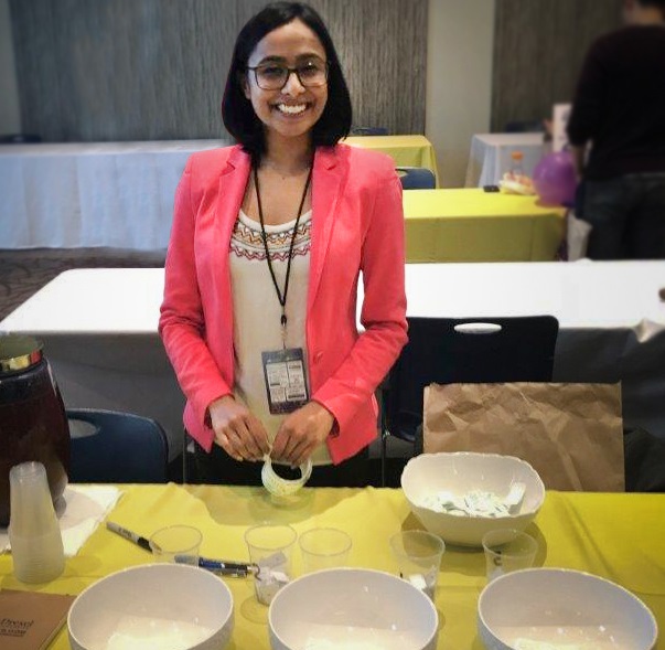 Sheetal Bahirat, a student in the Center for Food and Hospitality Management